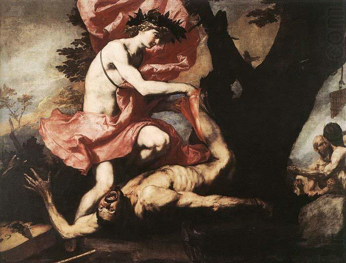 Jusepe de Ribera Apollo Flaying Marsyas china oil painting image